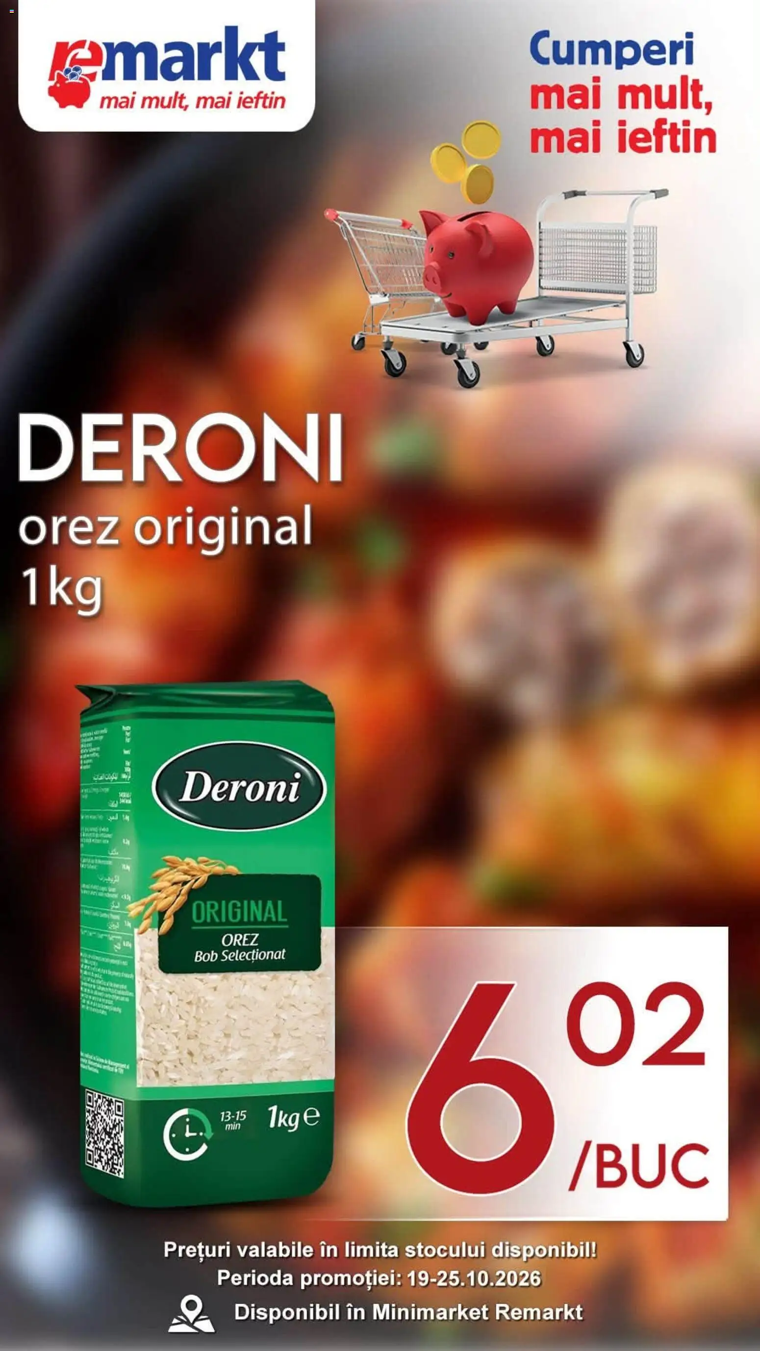 Previzualizarea de cataloage: Remarkt Remarkt Catalog valabil de la 19.10.2026 - Orez