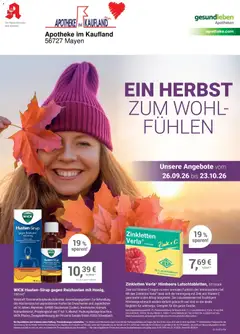Vorschau von dem Prospekt des Geschäftes Angebote, gültig ab dem 26.09.2026