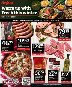 Preview of Oxford Freshmarket flyer valid from 22/07/2026