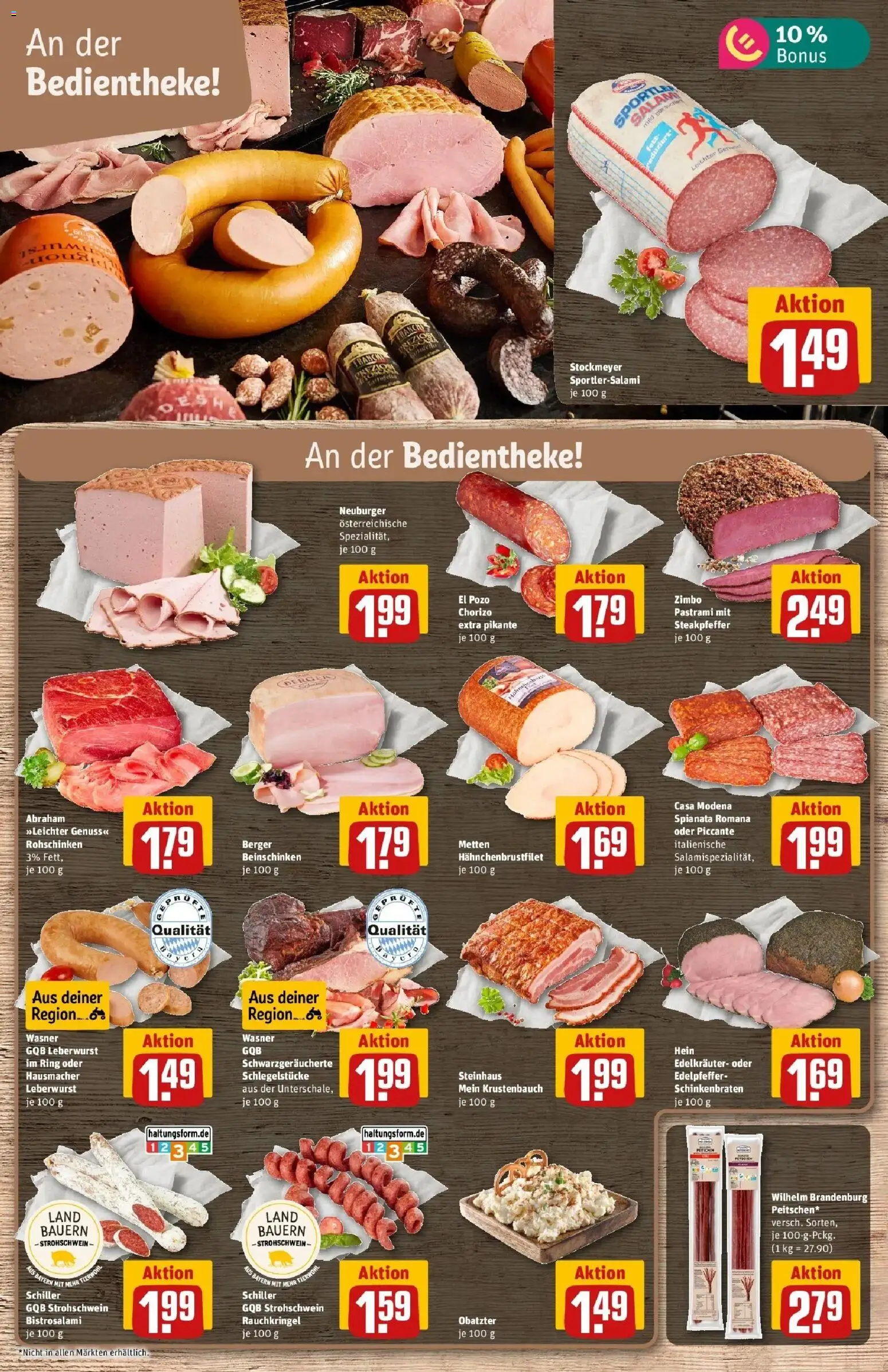 Vorschau von dem Prospekt des Geschäftes Rewe, gültig ab dem 26.10.2026