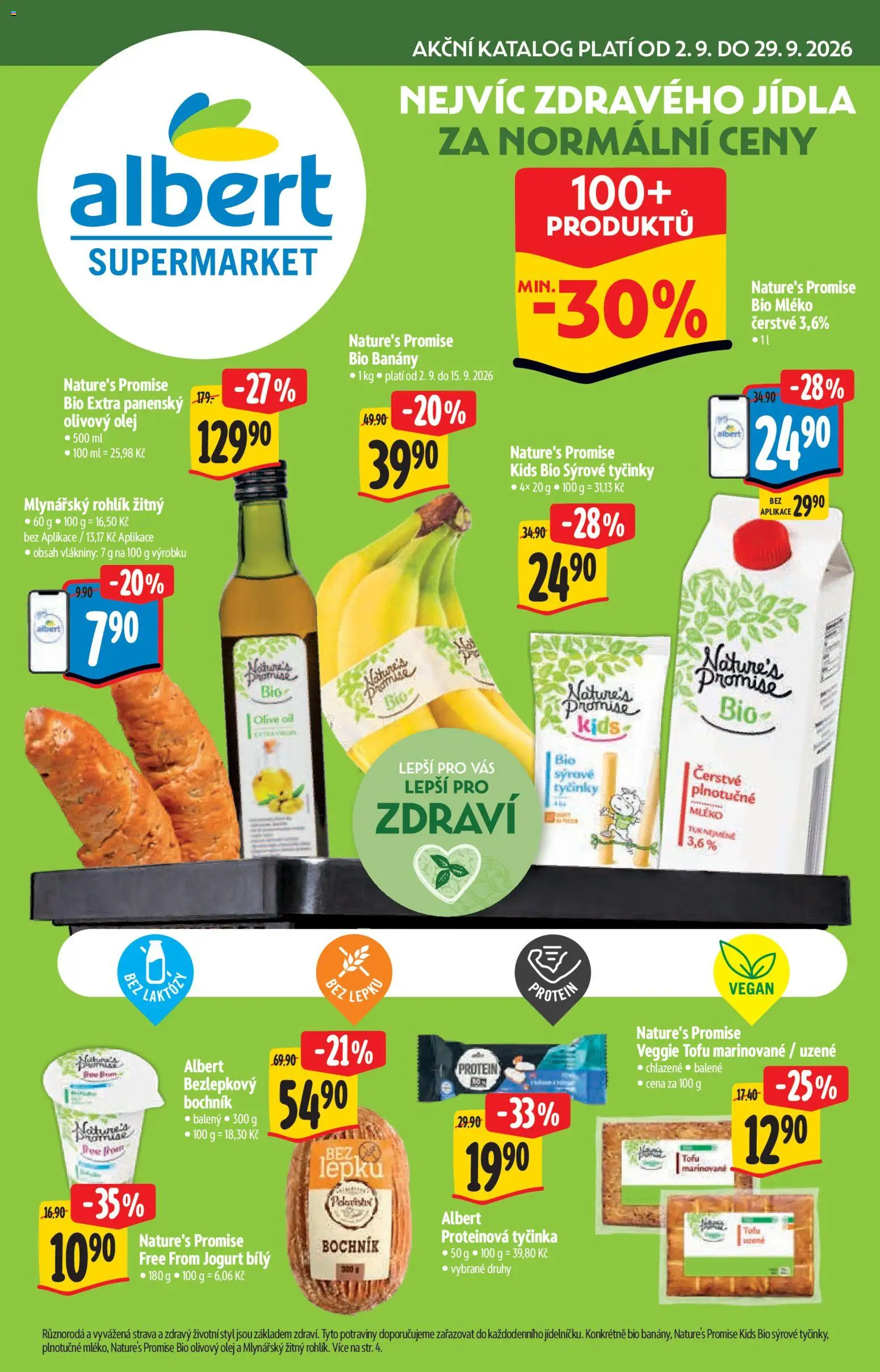 Náhled nabídky: Albert Albert katalog - Supermarket - Bio platný od 02.09.2026