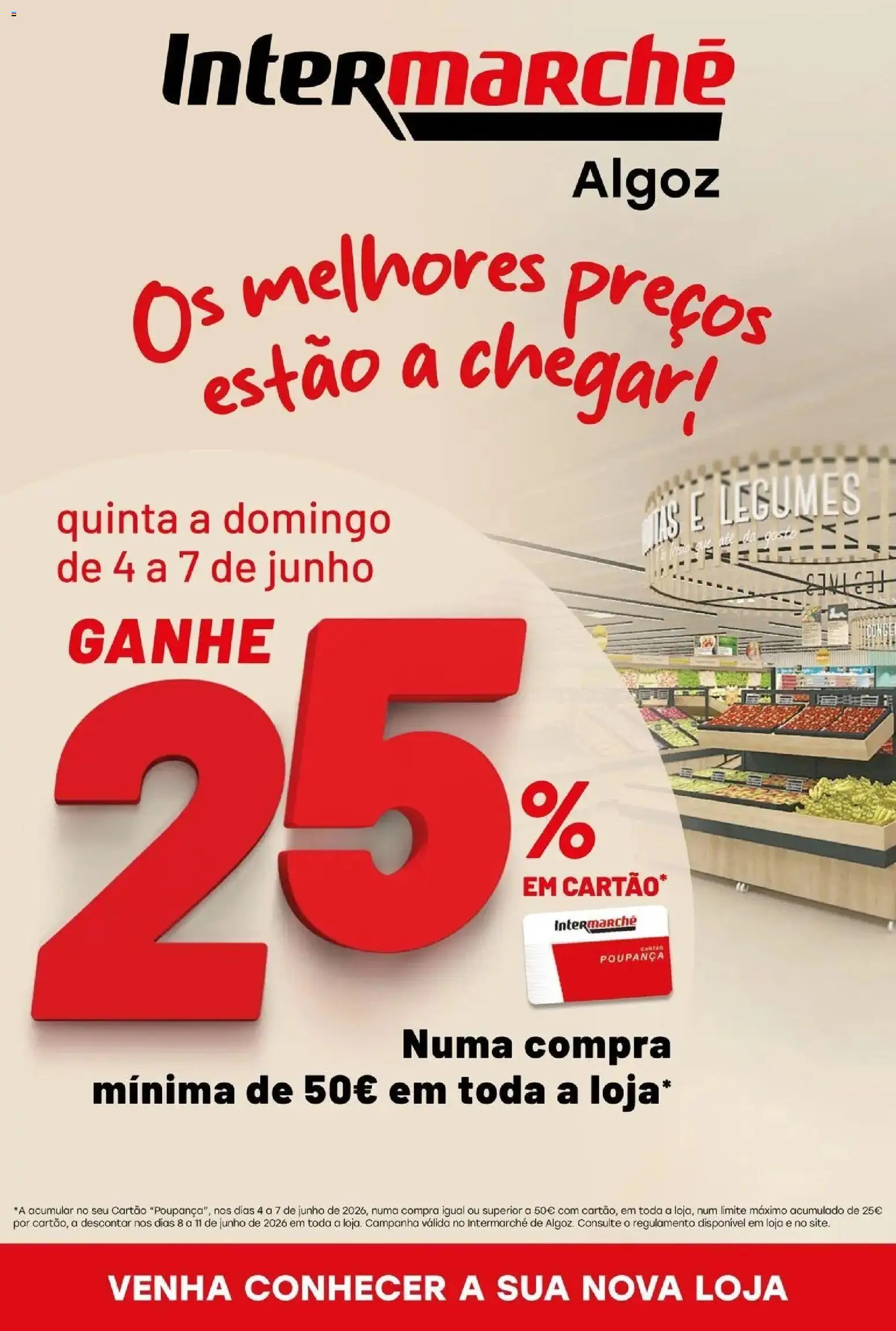 Pré-visualização do folheto da loja Intermarché válida a partir de 04/06/2026 - Legumes