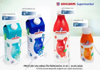 Previzualizarea de cataloage: Unicarm Unicarm Catalog Produse lactate valabil de la 21.05.2026