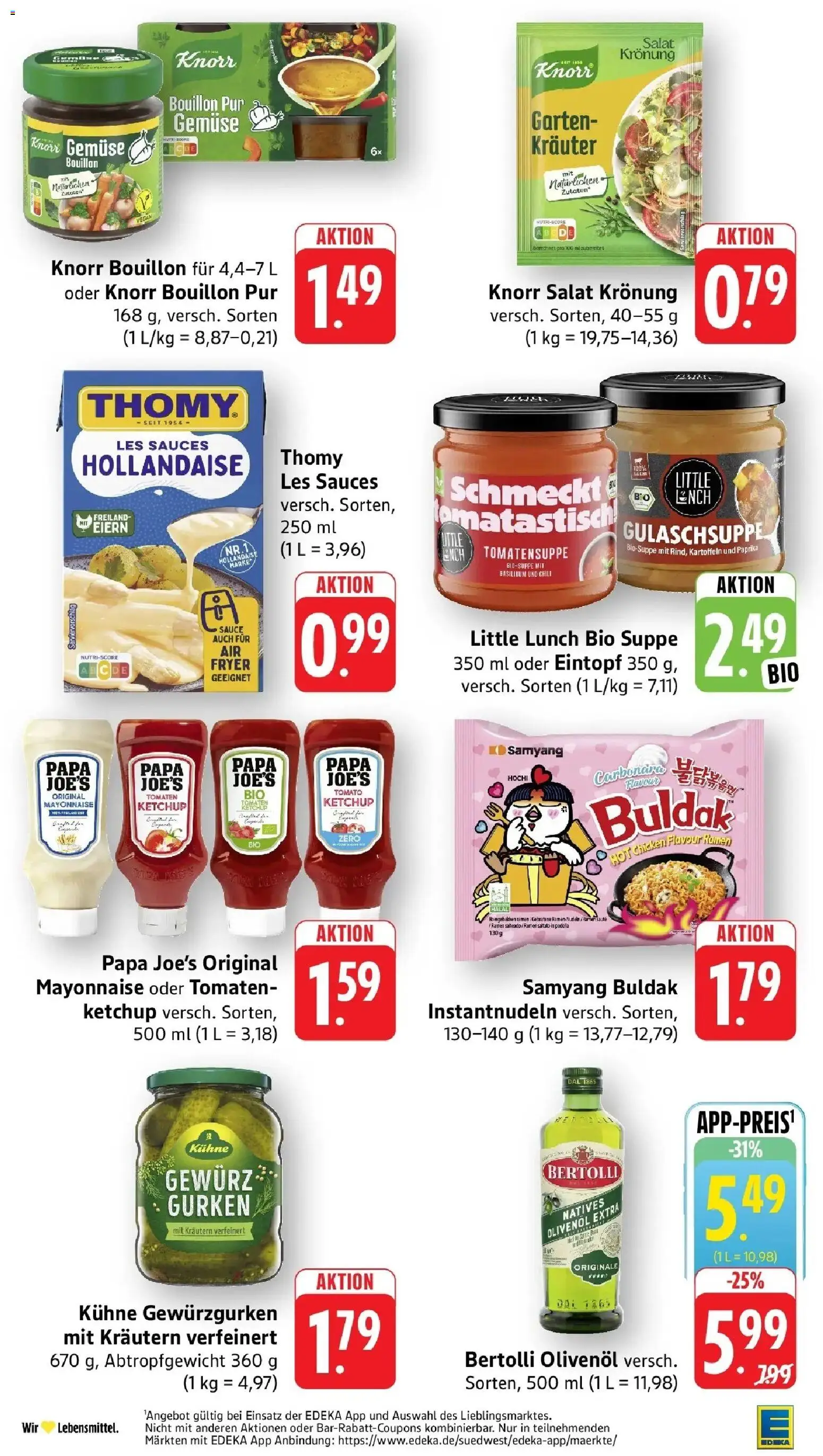 Vorschau von dem Prospekt des Geschäftes Edeka, gültig ab dem 05.10.2026