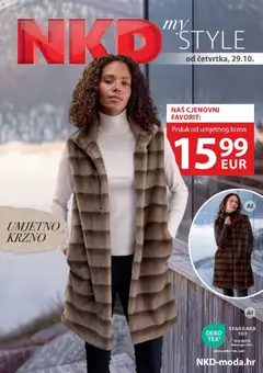 Pregled letka NKD Katalog trgovine NKD vrijedi od 29.10.2026