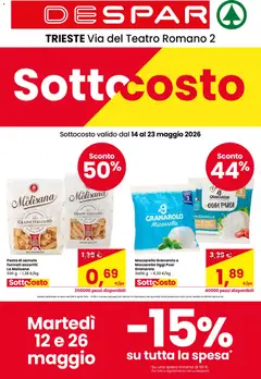 Anteprima dell'opuscolo Despar volantino Trieste dal negozio Despar valido da 14/05/2026