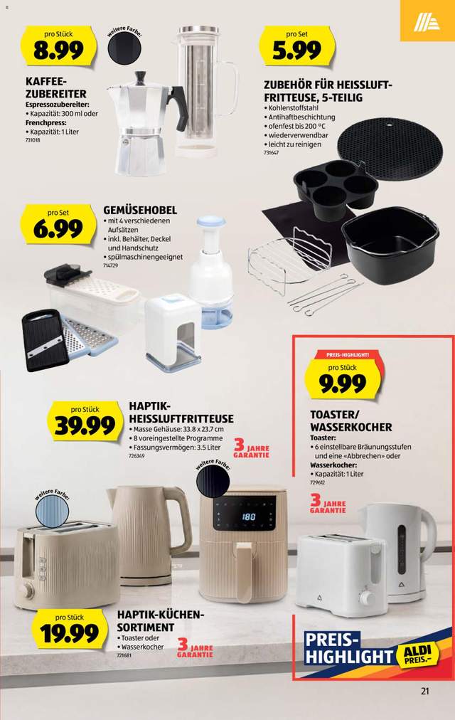 Neue Aldi Aktionen ab 10.09.