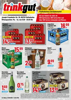 Vorschau von dem Prospekt des Geschäftes Trinkgut, gültig ab dem 10.08.2026