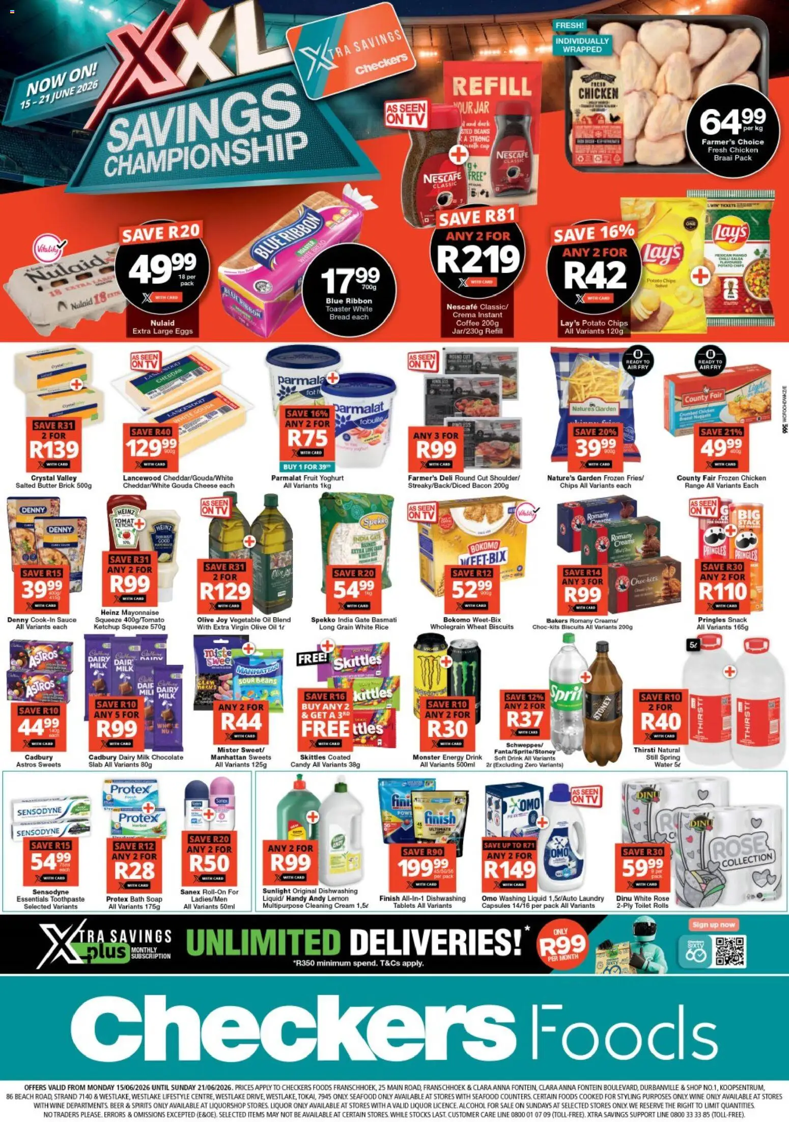 Preview of Checkers flyer valid from 15/06/2026