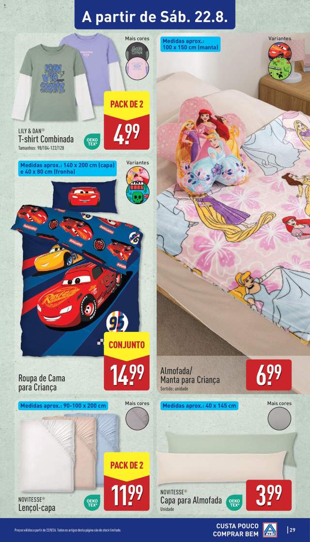Novo folheto Aldi a partir de 17/08