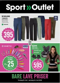 Forhåndsvis Sport Outlet kundeavis fra butikk Sport Outlet gyldig fra 19/05/2026