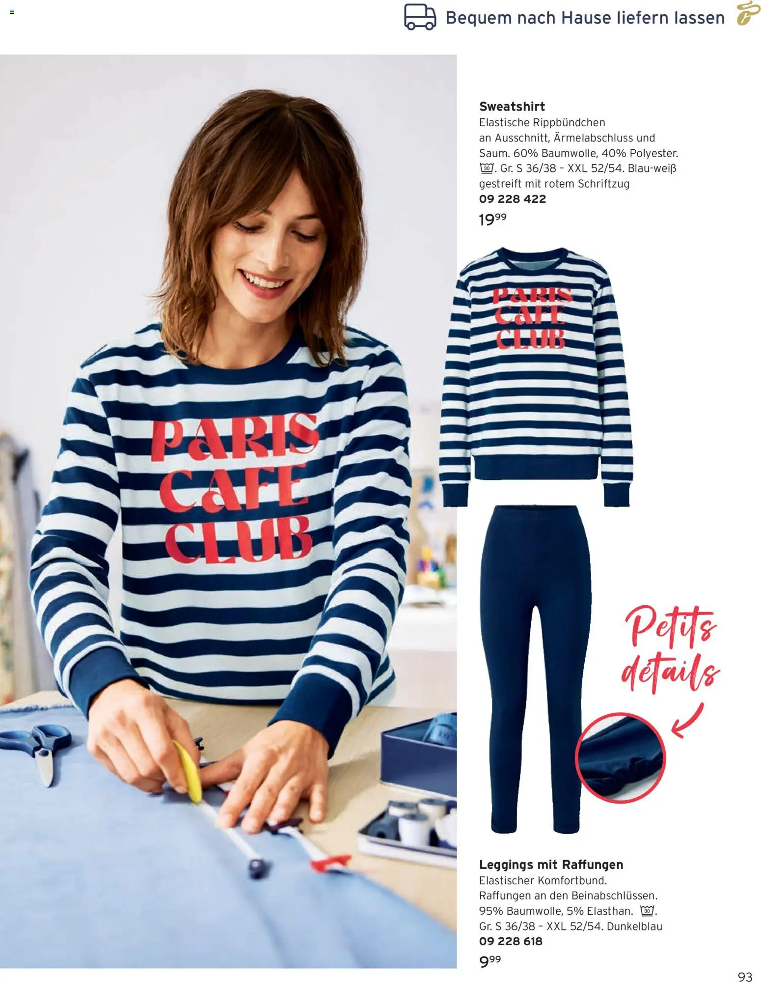 Vorschau von dem Prospekt des Geschäftes Tchibo, gültig ab dem 01.09.2026 - Sweatshirt, Leggings