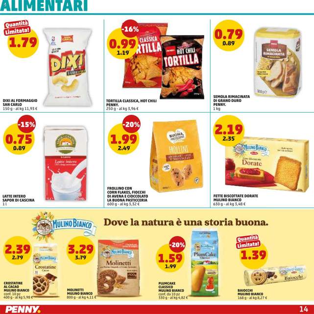 Nuovo volantino PENNY dal 08/10