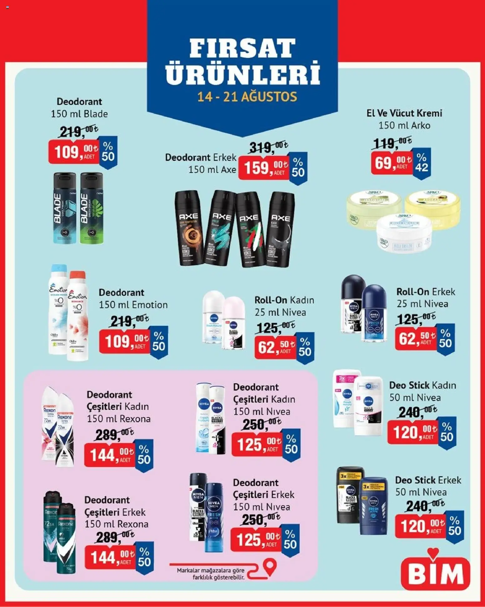 BİM BİM - Fırsat Ürünleri 14.08.2026 - Broşürünün önizlemesi