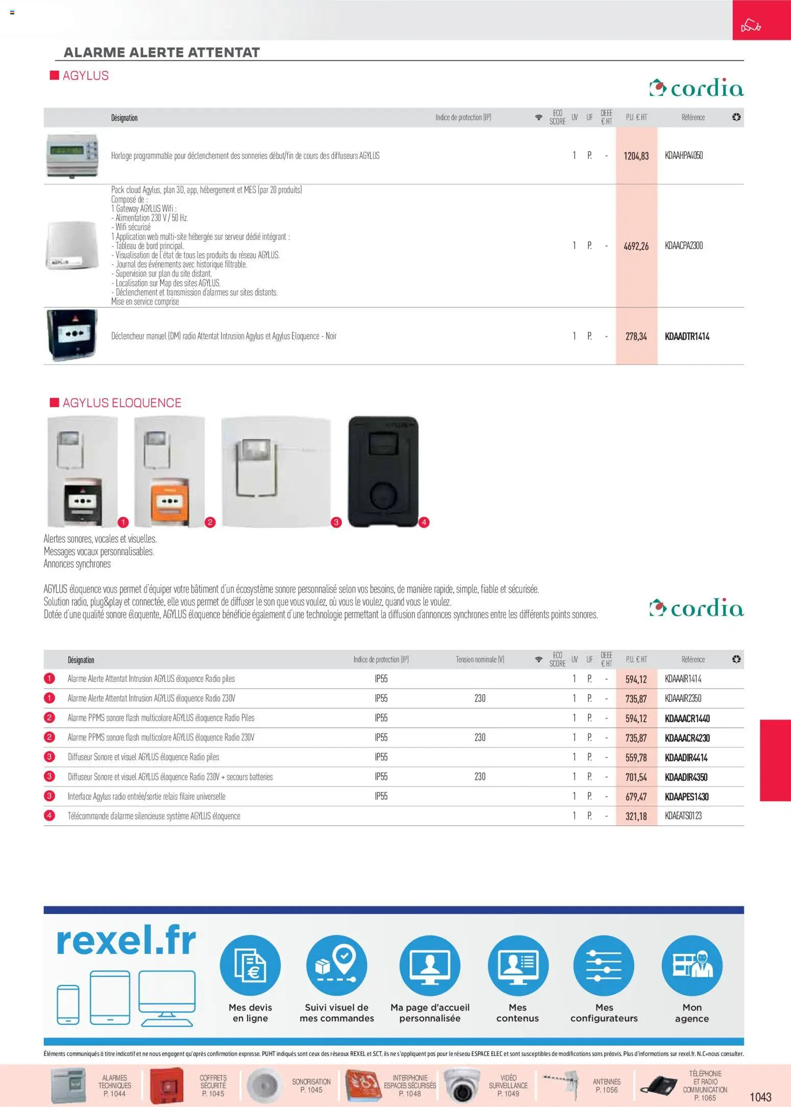 Prévisualisation de Brochure sécurité, communication du magasin Rexel formulaire valide 18/11/2025 - Vidéo, Radio, Alimentation, Tableau, Télécommande, Piles, Diffuseur
