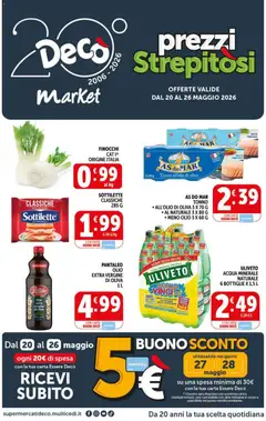 Anteprima dell'opuscolo Decò volantino Market Palese, Modugno dal negozio Decò valido da 20/05/2026