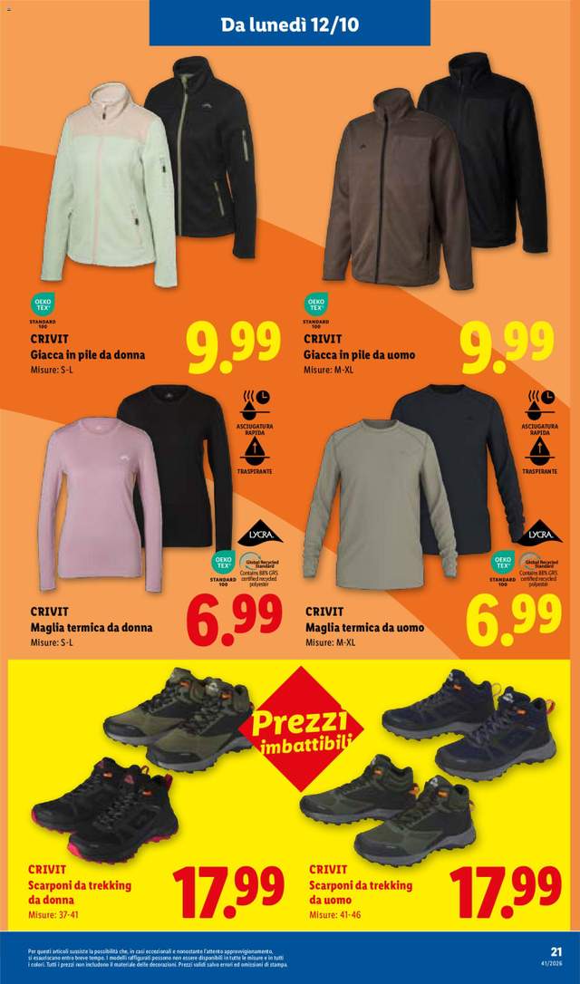 Nuovo volantino Lidl dal 08/10