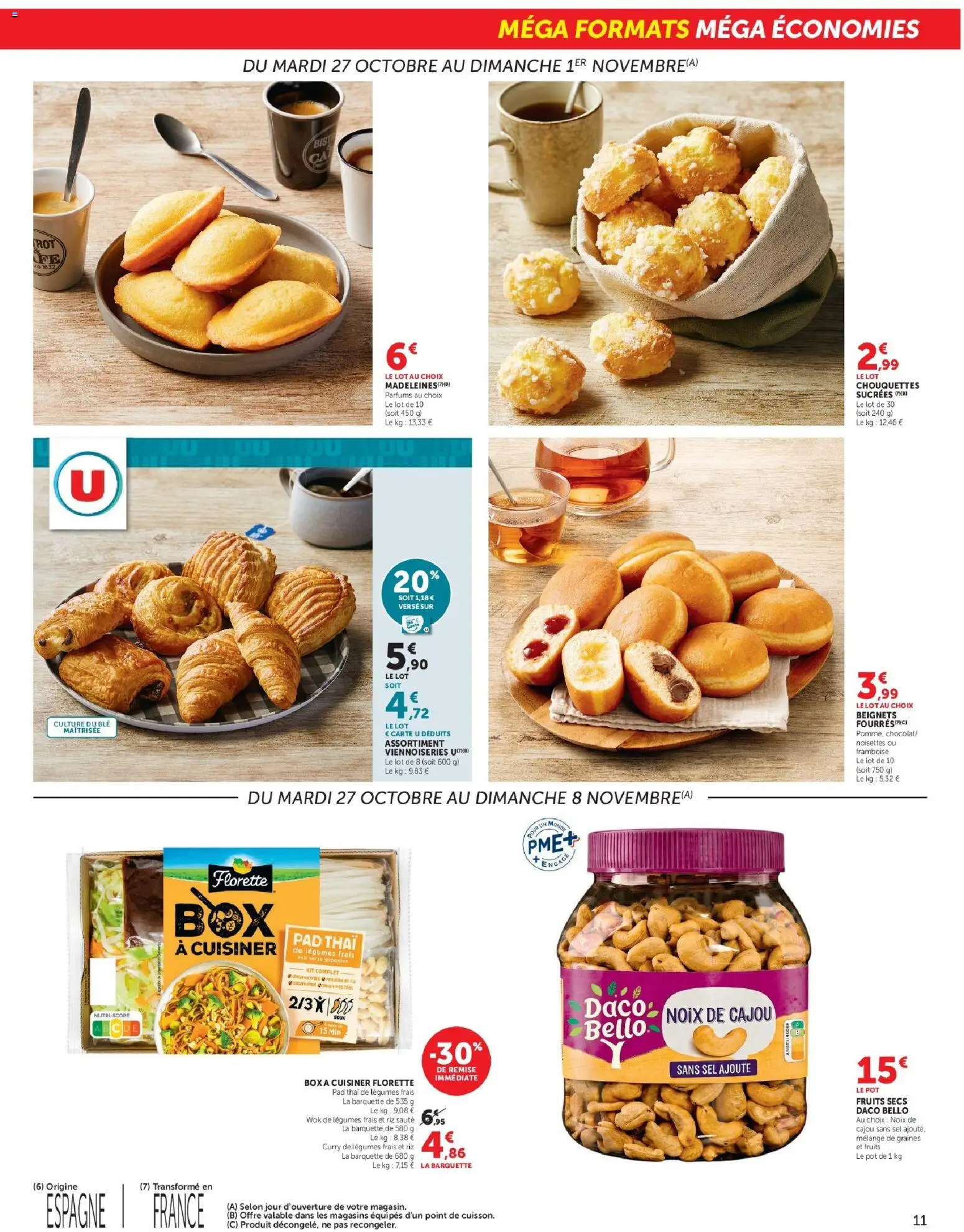 Prévisualisation de Hyper U - Les prix bas de la semaine du magasin Hyper U formulaire valide 27/10/2026