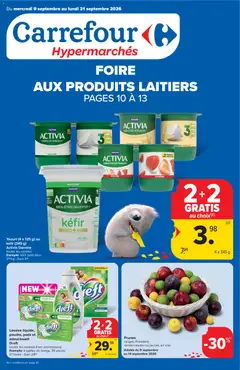 Voorbeeld van Carrefour folder semaine 37 van winkel Carrefour geldig vanaf 09/09/2026