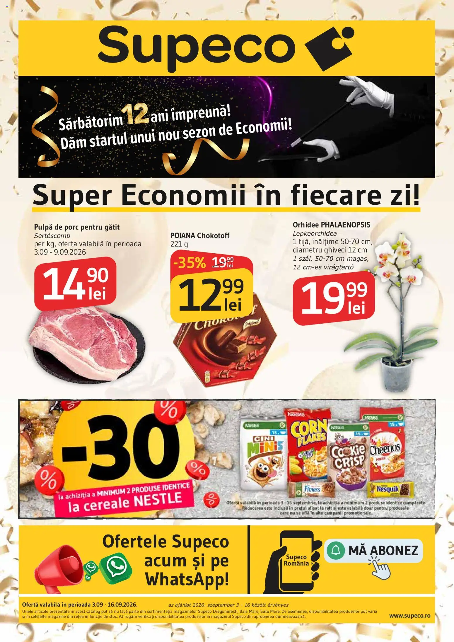 Previzualizarea de cataloage: Supeco Supeco Catalog Bilingv valabil de la 03.09.2026