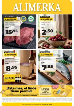 Vista previa del folleto de la tienda Alimerka válido desde el 22/06/2026 