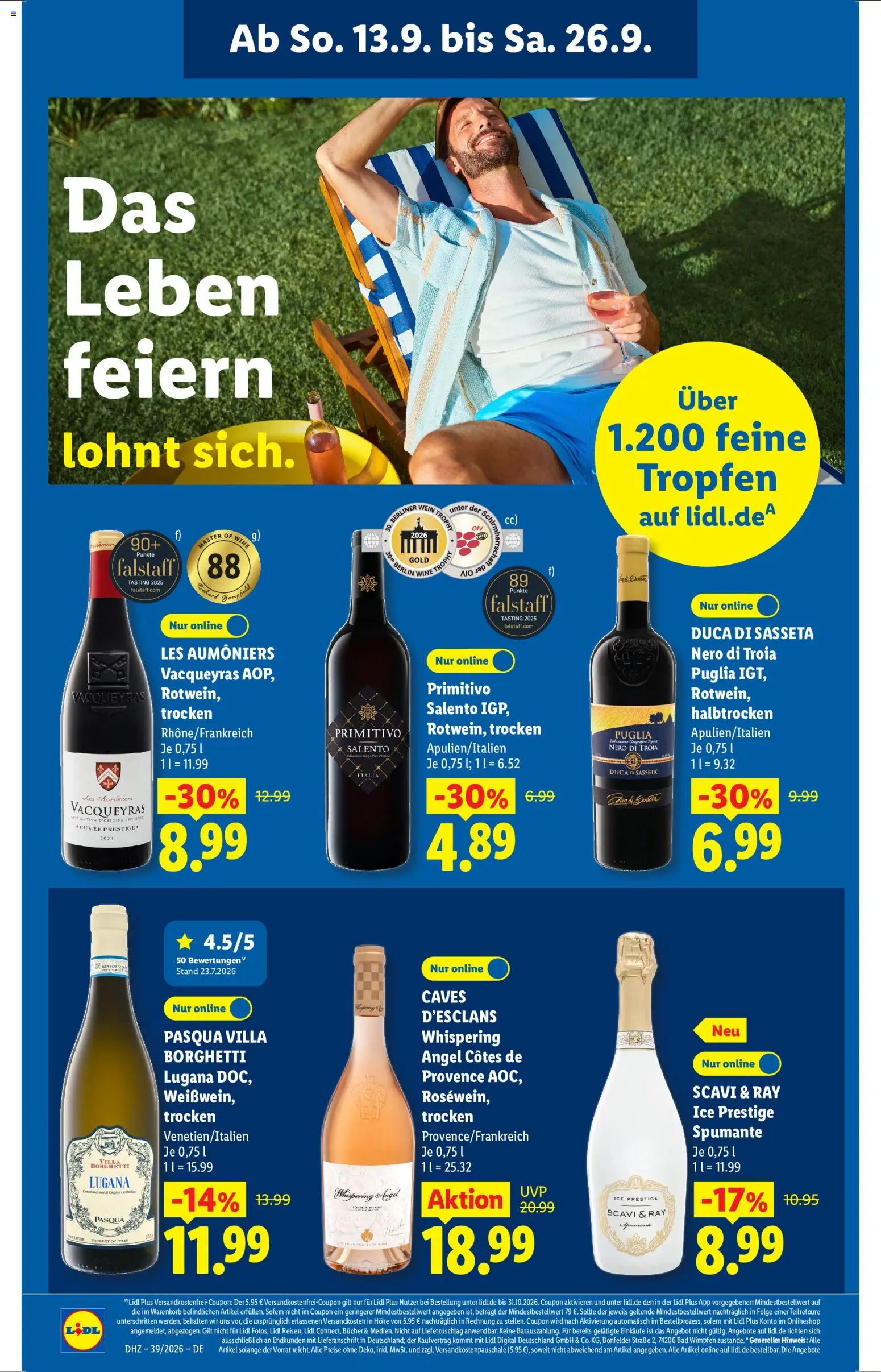 Vorschau von dem Prospekt des Geschäftes Lidl, gültig ab dem 21.09.2026 - Bad