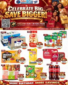 Preview of Take n Pay flyer valid from 21/09/2026