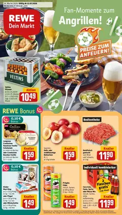 Vorschau von dem Prospekt des Geschäftes Rewe, gültig ab dem 13.07.2026
