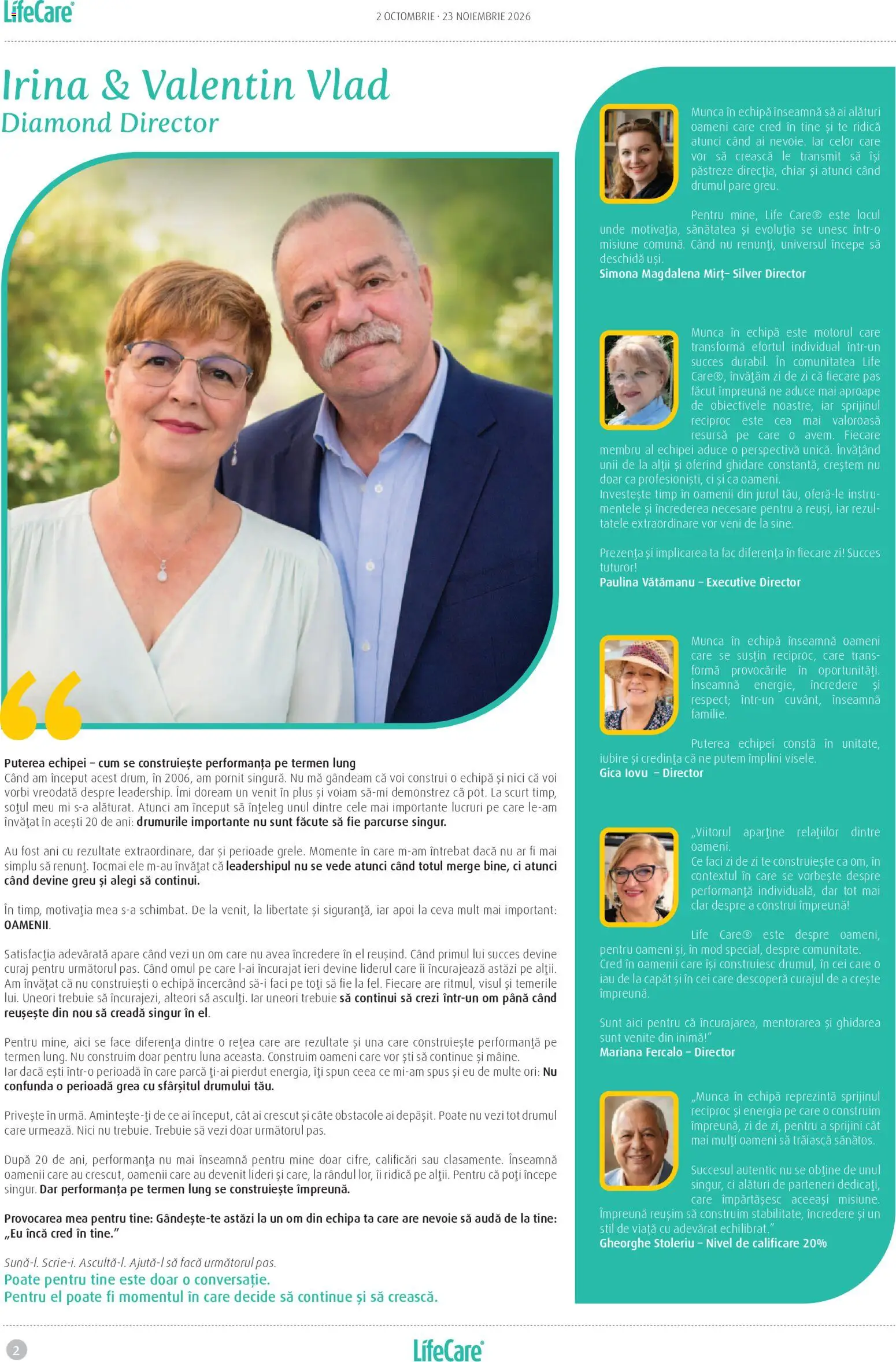 Previzualizarea de cataloage: Life Care Life Care Catalog valabil de la 02.10.2026 - Plus