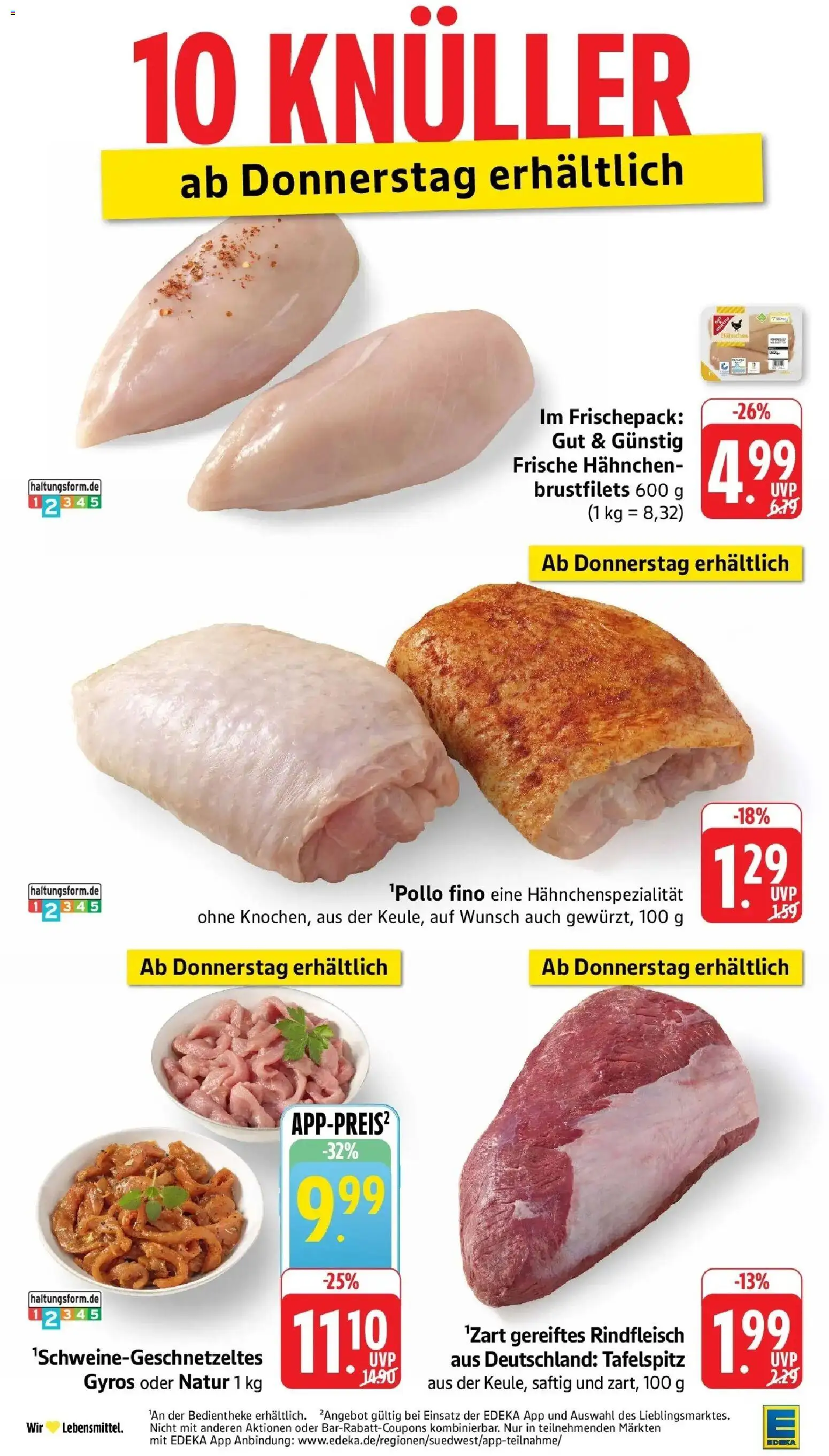 Vorschau von dem Prospekt des Geschäftes Edeka, gültig ab dem 26.10.2026