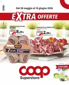 Anteprima dell'opuscolo Coop volantino Superstore Alessandria dal negozio COOP valido da 28/05/2026