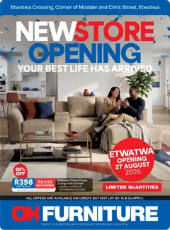 Preview of OK Furniture flyer valid from 27/08/2026