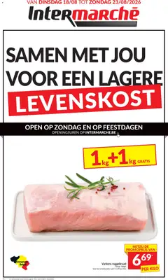 Voorbeeld van Intermarché folder week 34 van winkel Intermarché geldig vanaf 18/08/2026