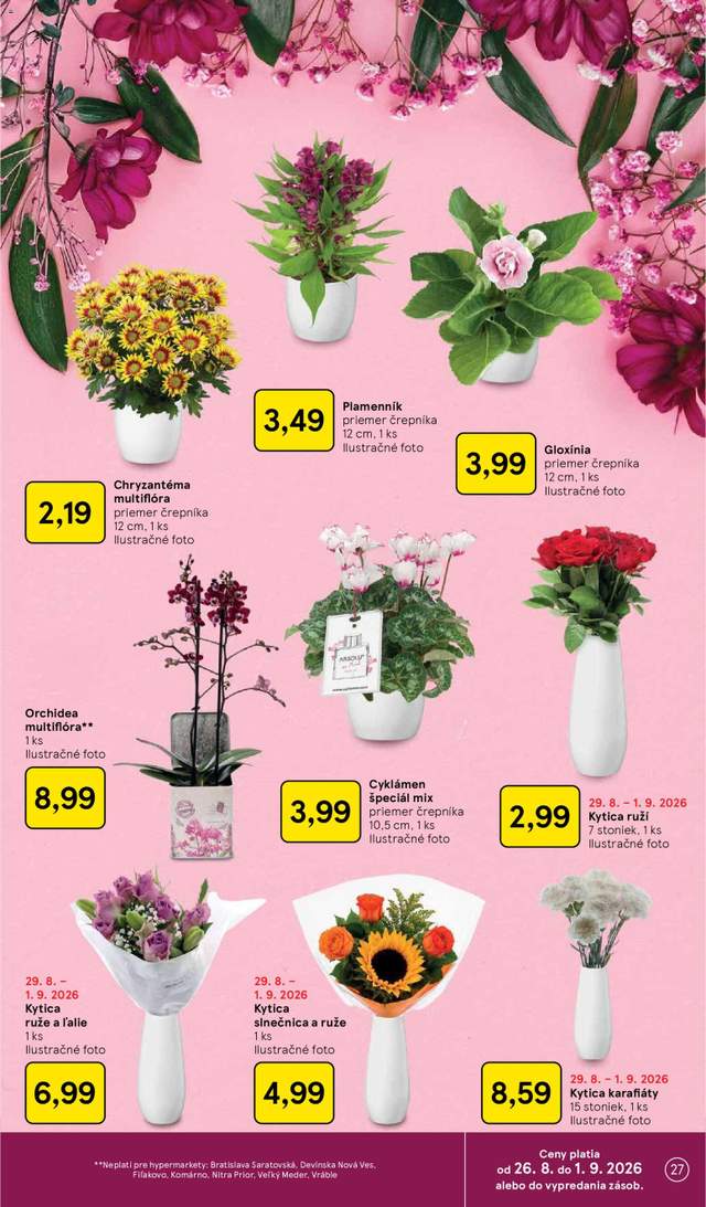 Nový Tesco leták od 26.08.
