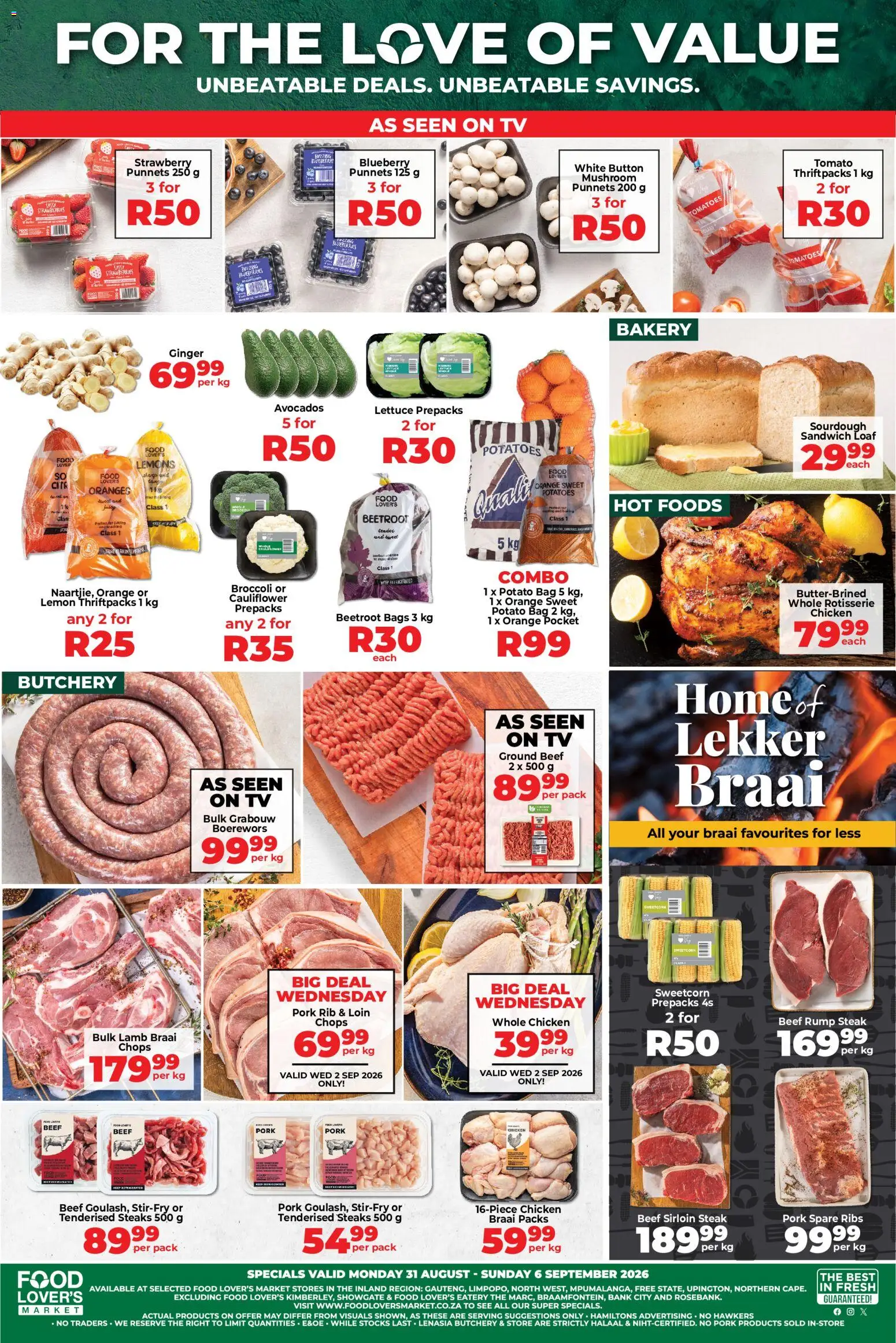 Preview of Food Lover's Market flyer valid from 31/08/2026