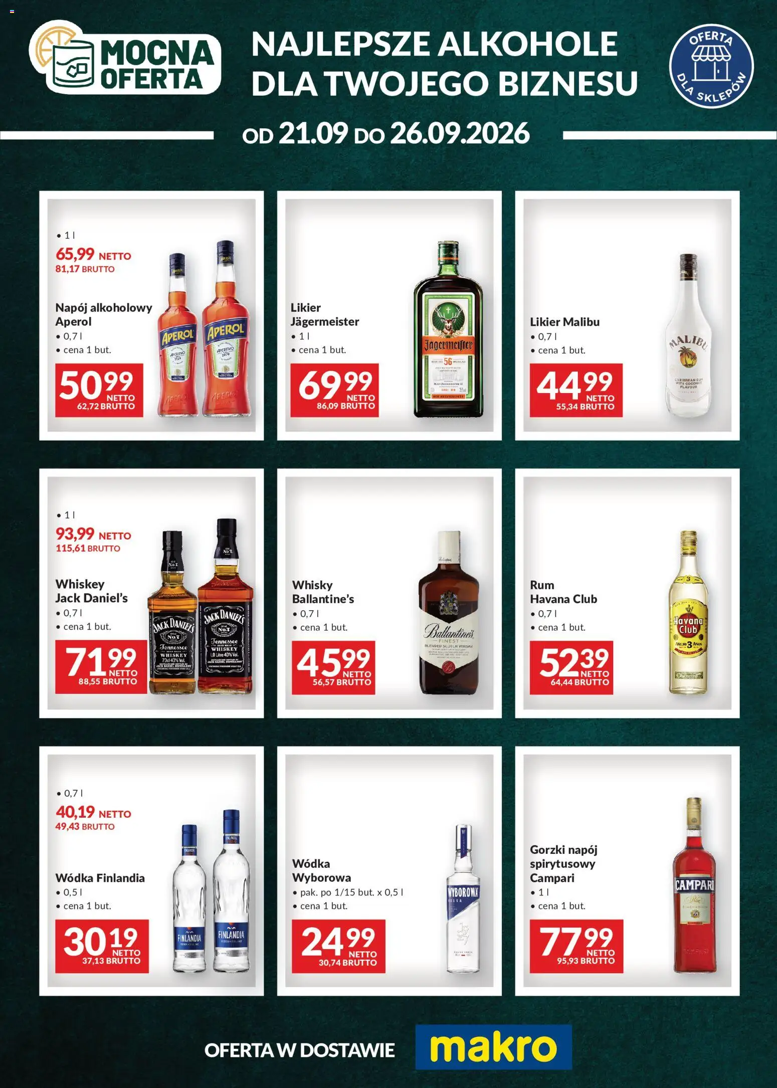 Pogląd gazetki "Makro gazetka - Mocna oferta" ze sklepu Makro ważnej od 21.09.2026