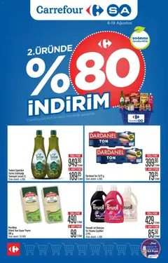 CarrefourSA CarrefourSA Katalog 06.08.2026 - Broşürünün önizlemesi