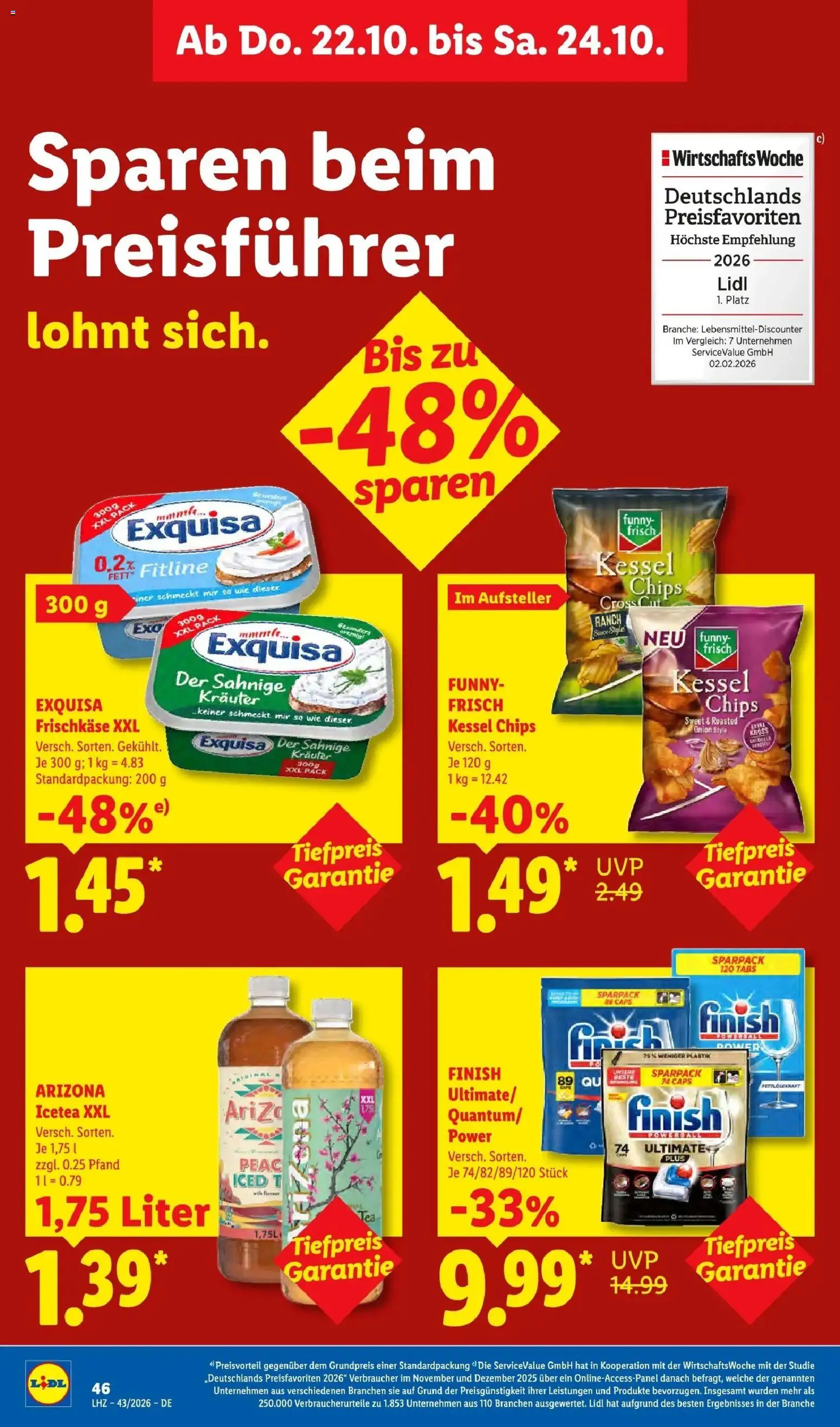 Vorschau von dem Prospekt des Geschäftes Lidl, gültig ab dem 19.10.2026