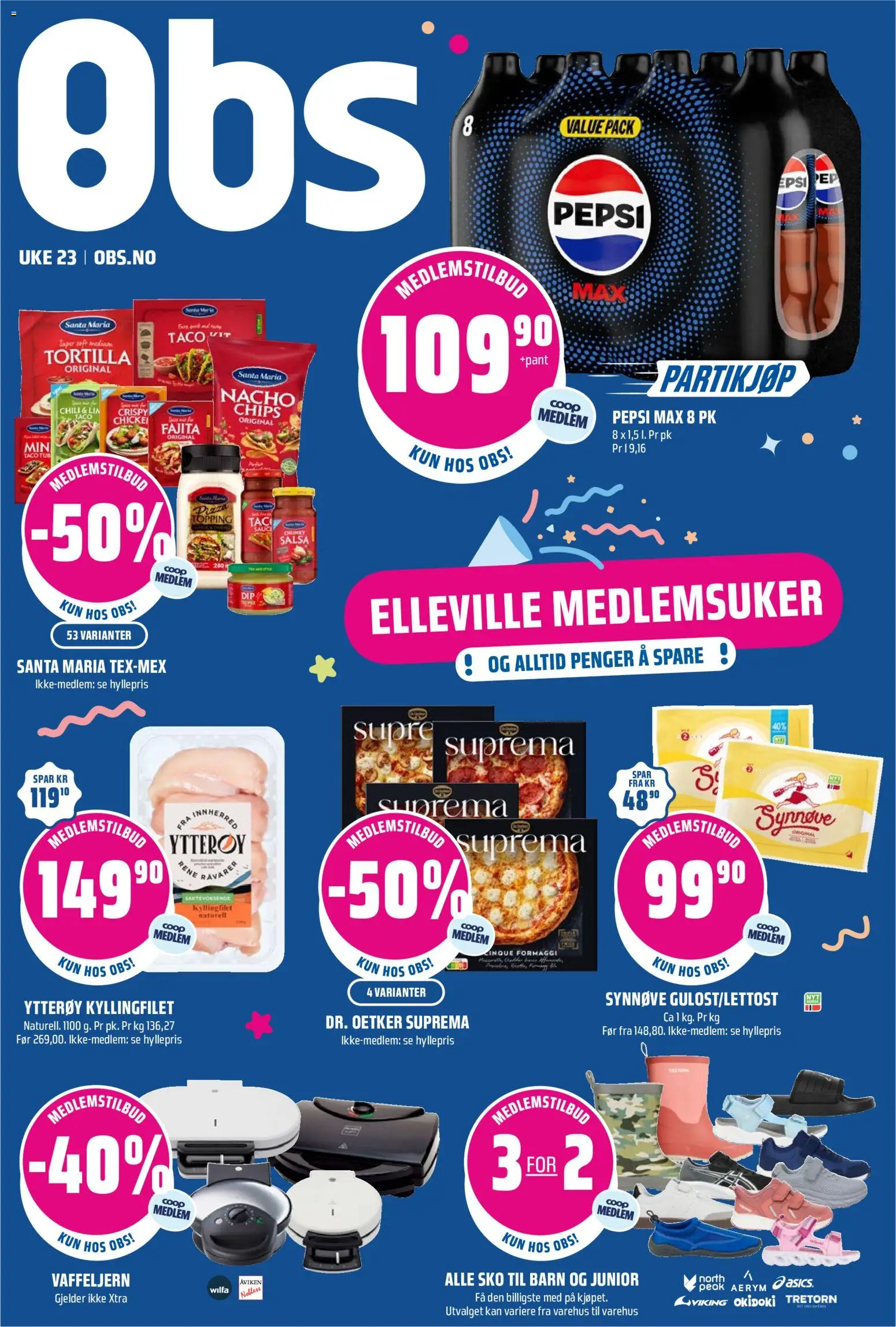 Forhåndsvis Coop Obs kundeavis fra butikk Coop Obs gyldig fra 01/06/2026