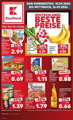 Vorschau von dem Prospekt des Geschäftes Kaufland, gültig ab dem 10.09.2026
