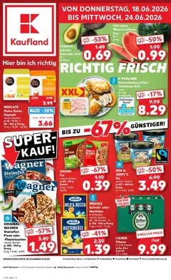 Vorschau von dem Prospekt des Geschäftes Kaufland, gültig ab dem 18.06.2026