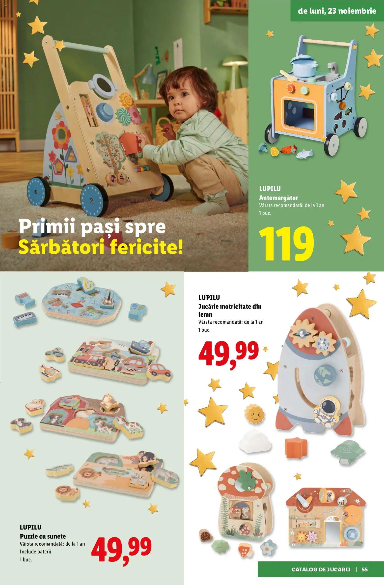 Previzualizarea de cataloage: Lidl Lidl Catalog De jucării valabil de la 02.11.2026 - Baterii