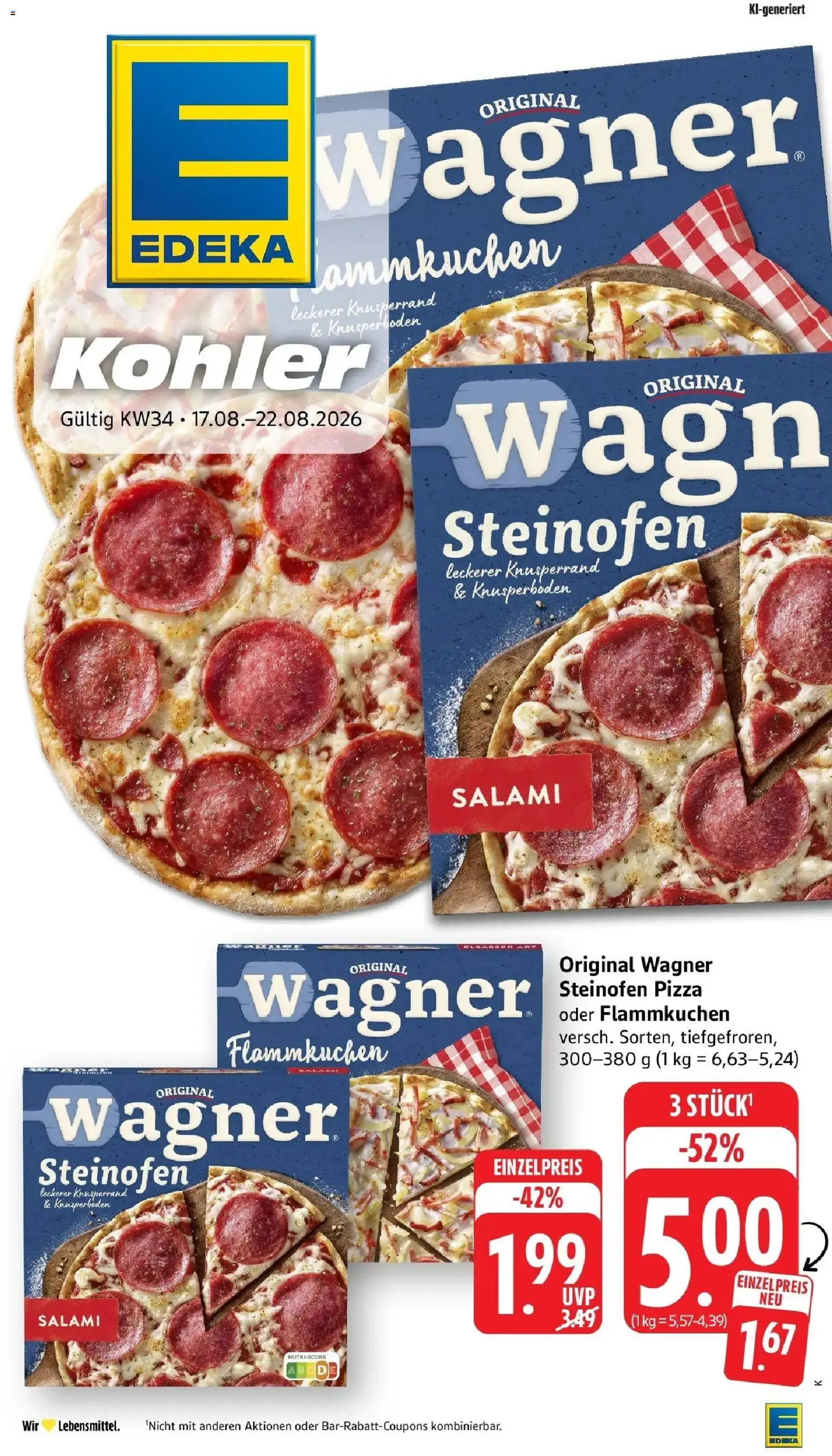 Vorschau von dem Prospekt des Geschäftes Edeka, gültig ab dem 17.08.2026