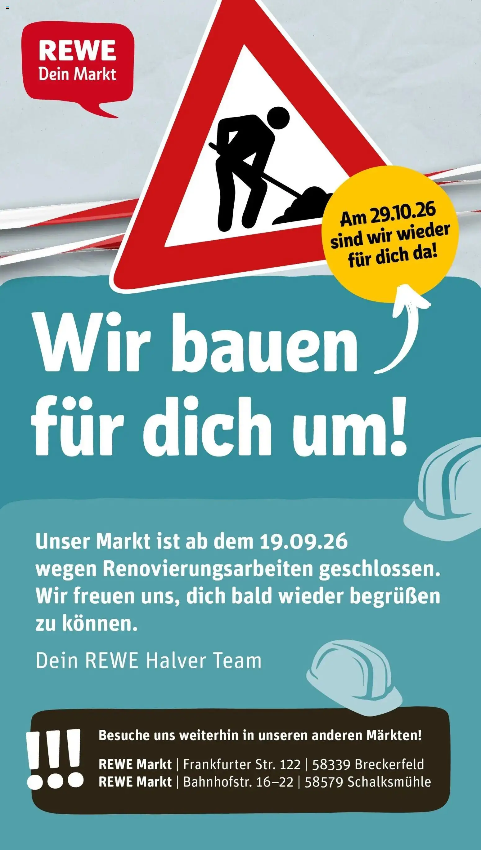 Vorschau von dem Prospekt des Geschäftes Rewe, gültig ab dem 14.09.2026