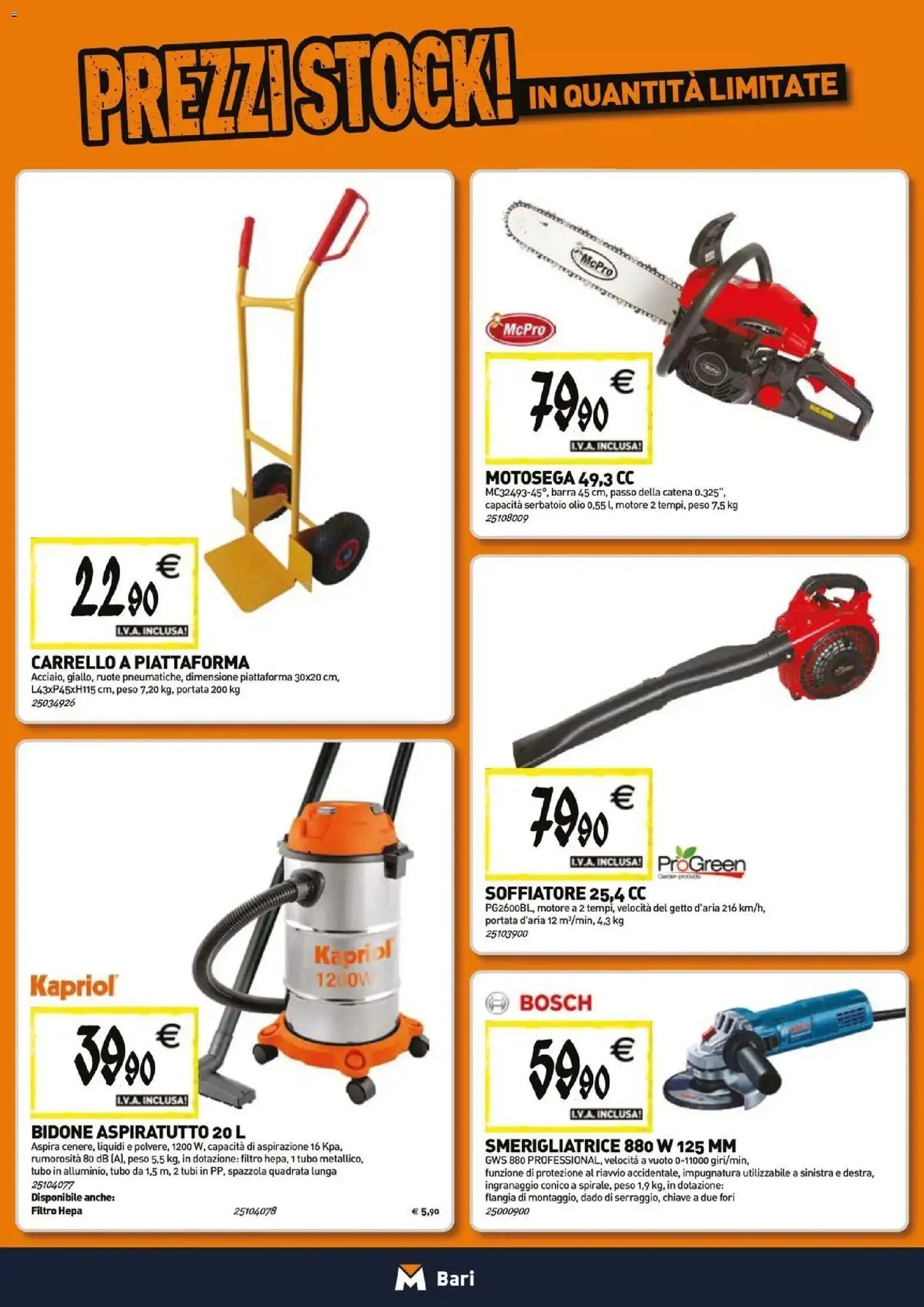 Anteprima dell'opuscolo TECNOMAT catalogo Bari dal negozio TECNOMAT valido da 29/10/2026
