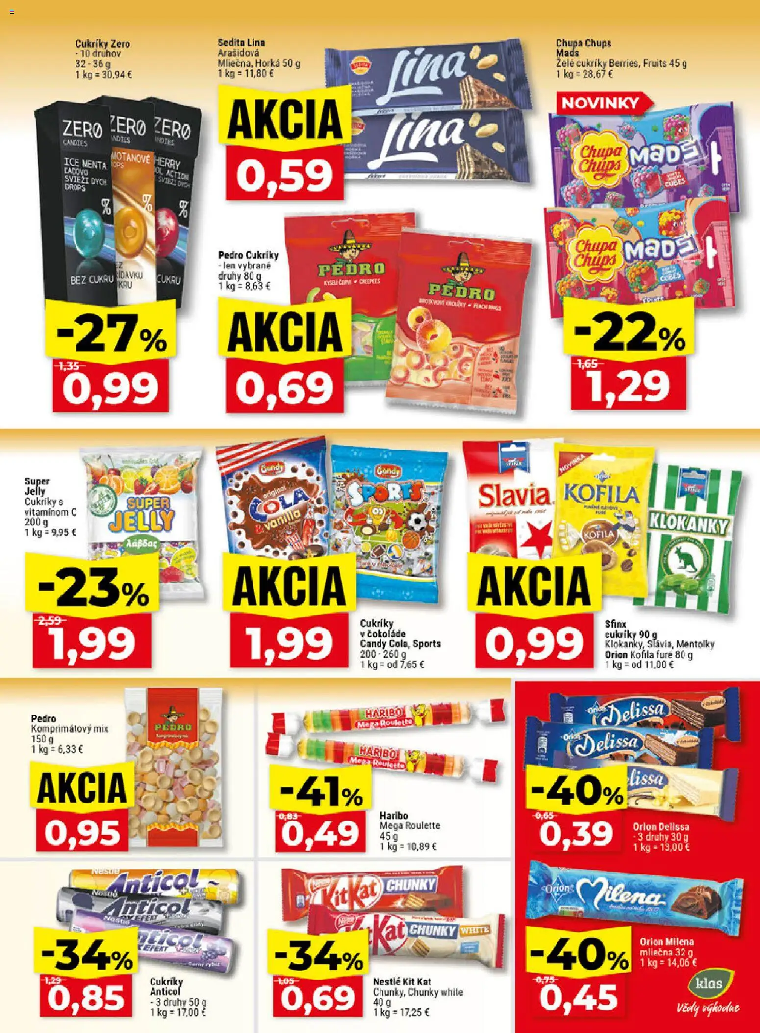 Náhľad Klas letáku platného od 28.09.2026