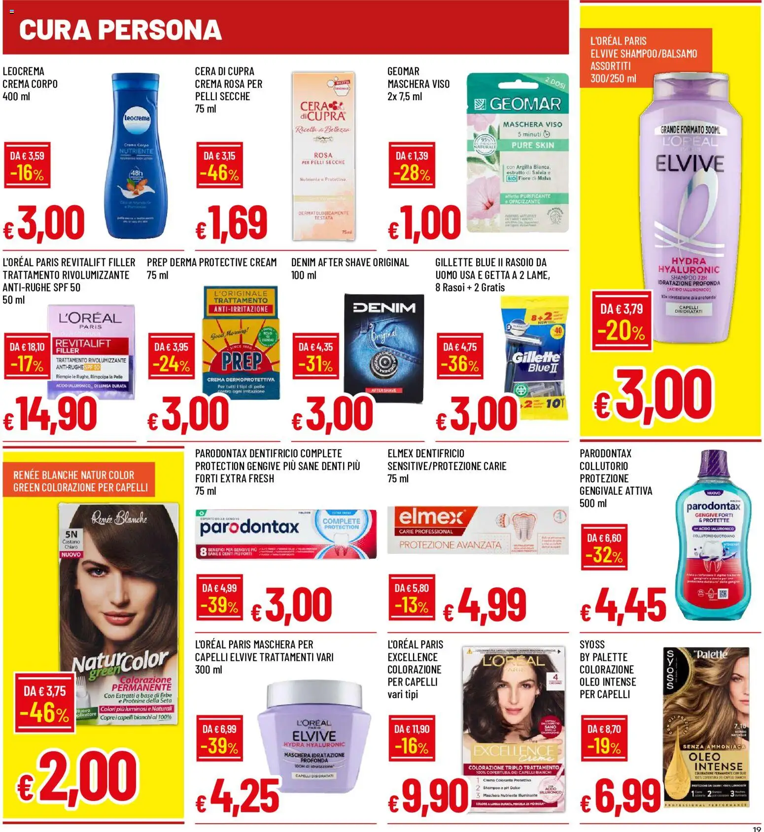 Anteprima dell'opuscolo Galassia volantino dal negozio Galassia valido da 07/09/2026 - Crema, Shampoo, Maschera, Collutorio, Maschera viso, Rasoio, Illuminante, Erbe
