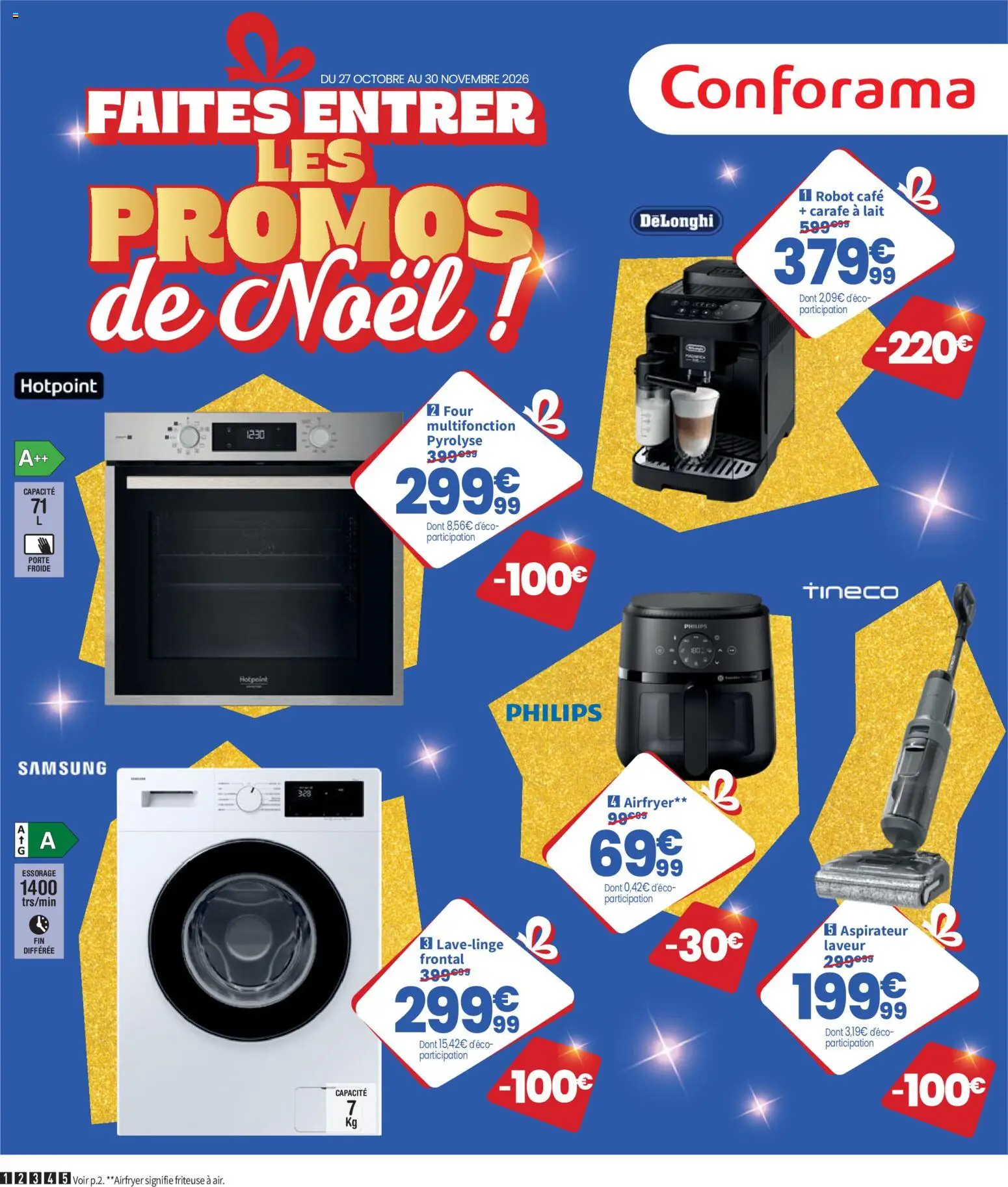 Prévisualisation de Conforama catalogue du magasin Conforama formulaire valide 27/10/2026