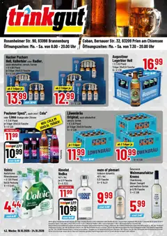 Vorschau von dem Prospekt des Geschäftes Trinkgut, gültig ab dem 19.10.2026