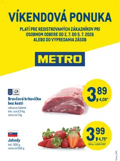 Náhľad Metro letáku platného od 02.07.2026